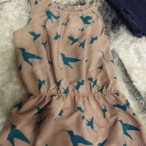 Crane dress tank